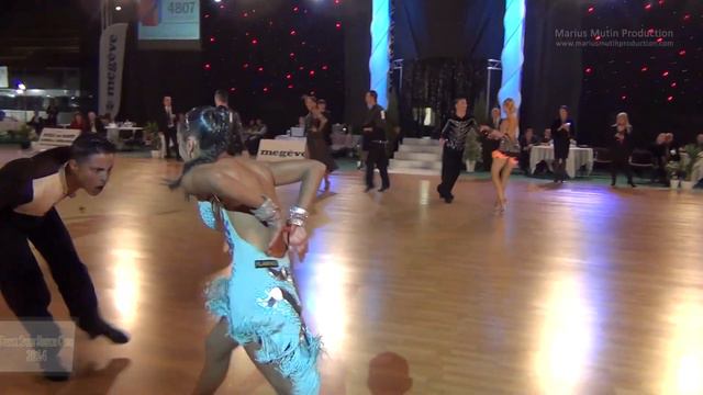 DSFO Megeve 2014 | U21 LAT | Final Jive | Gabriele Oliva & Anna Scintu смотреть онлайн