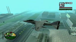 Как летать на истребителе в GTA San Andreas