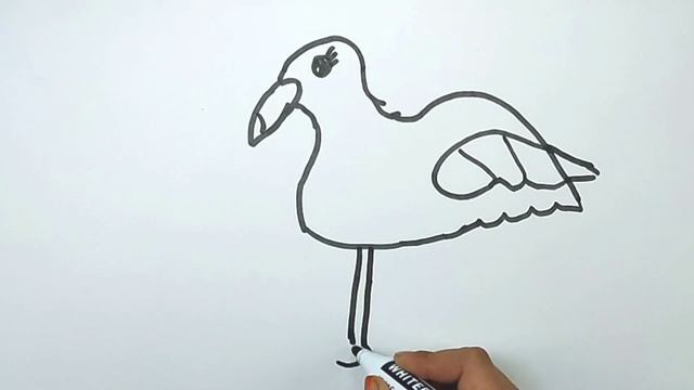 How to draw a swan | Как нарисовать лебедя  | oqqush rasmini chizish | сурет салып