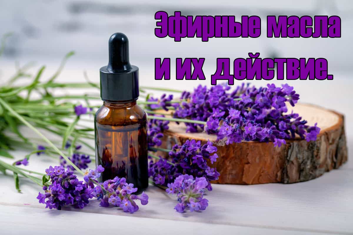 Эфирные масла и их действие.