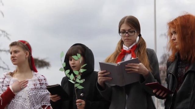 Флешмоб «Goodbooking» Данте в Тюмени, 2015 смотреть онлайн