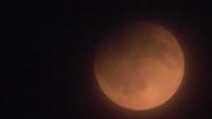 Полутеневое лунное затмение 05.05.2023 года, максимальная фаза. Лунное затмение в Новосибирске.