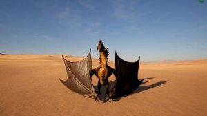 Day Of Dragons - Inferno Ravager. Первый взгляд на анимированную модель виверны.