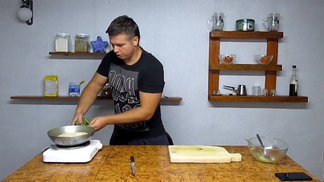 Нежный Французский омлет - Немного не получился передержал))