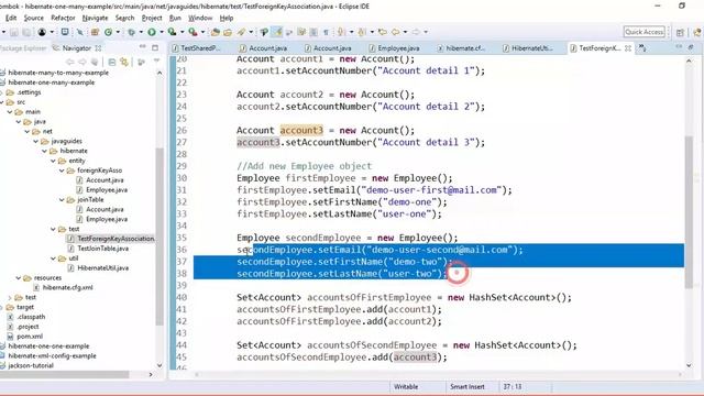 #12. Hibernate One to Many Mapping Annotation Example смотреть онлайн