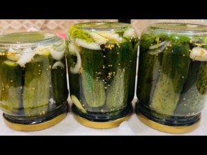 КОНСЕРВАЦИЯ. МАРИНОВАННЫЕ ОГУРЦЫ !!! БЕЗ СТЕРИЛИЗАЦИИ !!!