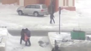 Ураганный ветер в Сибири