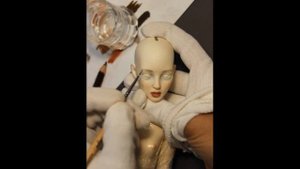 Мастер класс. Рисуем лицо кукле