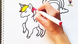 Как рисовать единорог