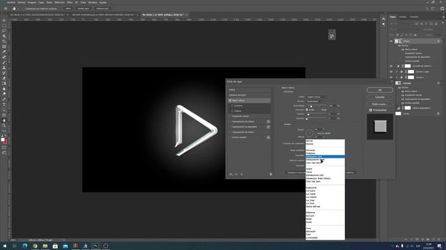 Photoshop Tutorial  Chrome Text Effect