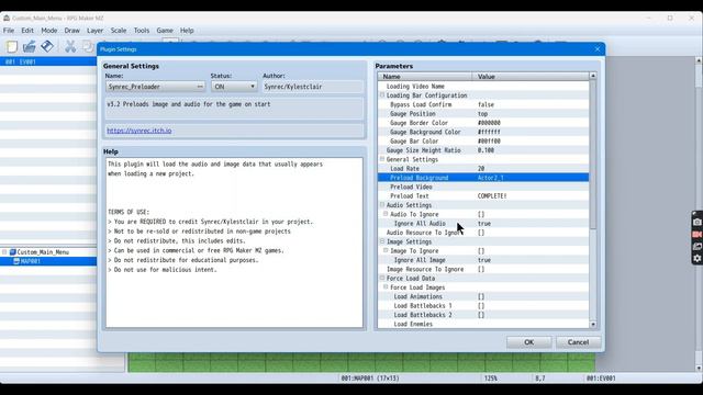 RPG Maker MV/MZ Custom Main Menu Plugin смотреть онлайн
