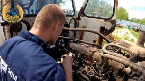 Ремонт ЮМЗ 6. Замена стакана форсунок на ГБЦ Д 65 не снимая головки.