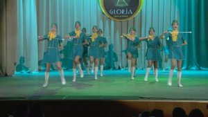 Марш с батон твирлингами