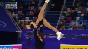 Дарья Павлюченко и Денис Ходыкин. Произвольная программа. ГранПри Сочи 2022.