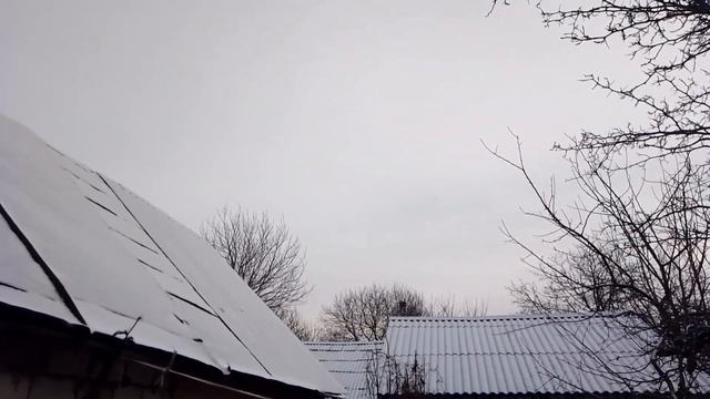 Пасмурно, солнышко и снежок #17января #2023год #-1° #пасмурно #солнечно #снежнаязима #восходсолнца