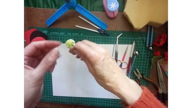 МК мак из фоамирана 1мм для букета полевых цветов смотреть онлайн