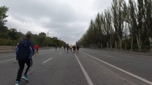 Пробежал марафон 42 км и выполнил свою цель.