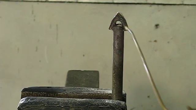 Пайка латунью твердосплавного наконечника