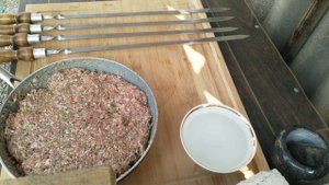 Сочный люля кебаб на мангале. (ENG SUB)