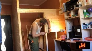 Сэкономить 5 000 тыс. руб. на гараже/Как сделать кладовку с полочками в квартире своими руками.