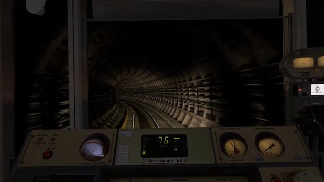 METROSTROI SUBWAY SIMULATOR / РЕАЛИСТИЧНЫЙ СИМУЛЯТОР МАШИНИСТА МЕТРО БОИНГ НА РОССОШАНСКОЙ ЛИНИИ