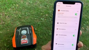 Робот газонокосилка с радаром, Robokos RC300b обзор и тест