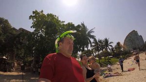 Второй поход на море пляж Вонгамат Centara Grand Mirage Beach Resort Pattaya Паттайя Тайланд 2020
