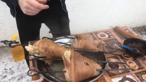 Рулька в пиве, запеченная в тандыре!!!