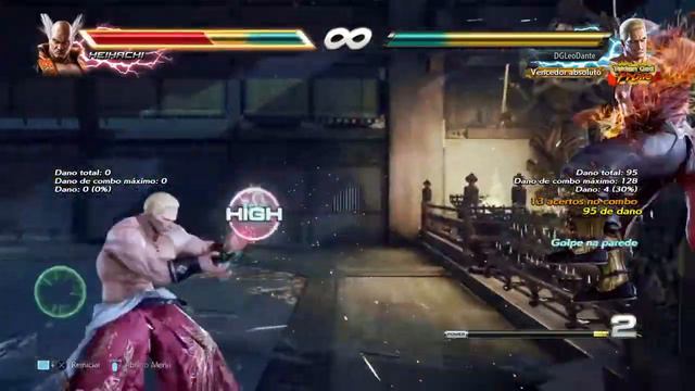 TEKKEN 7 - GEESE COMBO - HIGH DAMAGE EASY - 1 bar смотреть онлайн