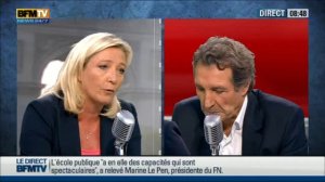 Marine Le Pen fait sa rentrée politique