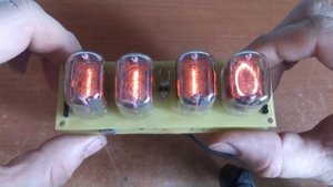 Часы Элиза на газоразрядных лампах ИН 12А