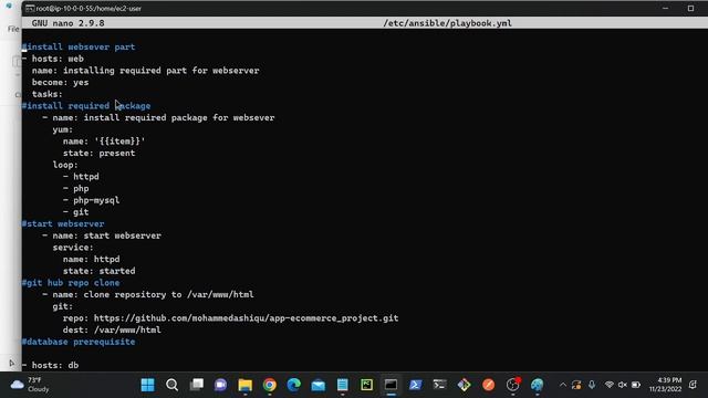 Ansible Ecommerce Project Complete Tutorial смотреть онлайн