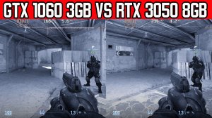 GTX 1060 3GB VS RTX 3050 8GB ( test in 7 games)