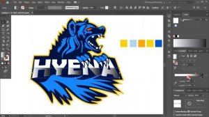 Mascot Logo Design by Tracing Image in Illustrator cc ( Speed Art)