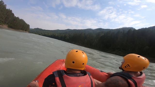 Горный Алтай , моторафтинг по р.Катунь смотреть онлайн