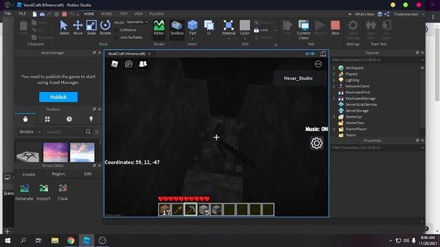 ROBLOX MINECRAFT UNCOPYLOCKED! [INVENTORY+ SAVING] смотреть онлайн