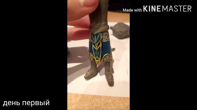 Андуин Лотар из фильма WARCRAFT|Как я леплю свои фигурки|НОВОЕ ВИДЕО?! смотреть онлайн