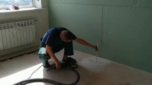 Подготовка стяжки под ламинат.