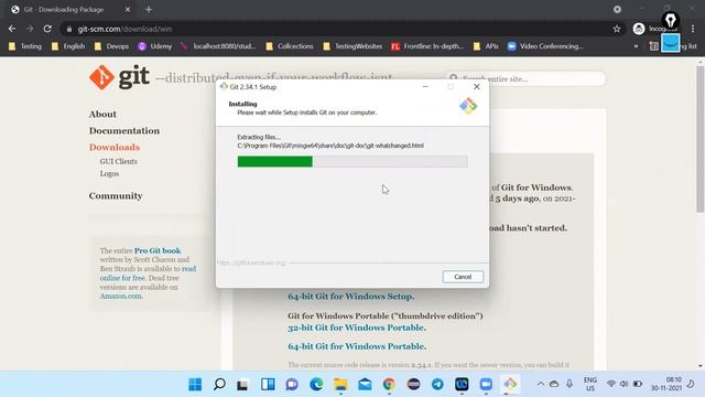 2 Git Installation смотреть онлайн