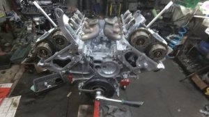 Engine BMW M5 S63B44c , Установка, замена грм на двигателе