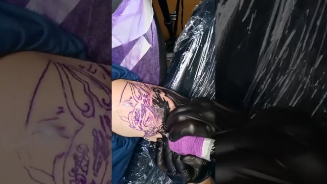 Ну наконец-то я это выдержала?? Мой рукав готов/накидала сюда видео за два дня / на память? смотреть онлайн