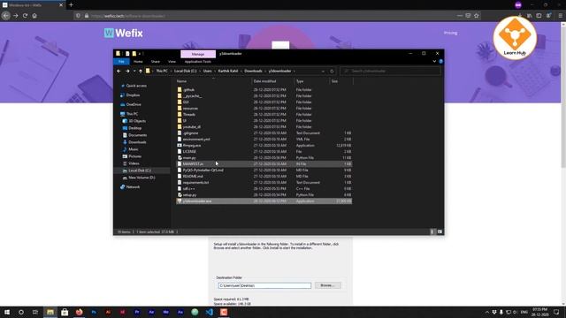 How to Download and Install YouTube Downloader Software | PYTHON YOUTUBE DOWNLOADER