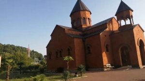 АБХАЗИЯ  -  АРМЯНСКАЯ АПОСТОЛЬСКАЯ ЦЕРКОВЬ В ГАГРАХ !