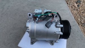 CHANGING THE AC COMPRESSOR ON THE RD7 CRV (2003 2nd gen Honda Crv)