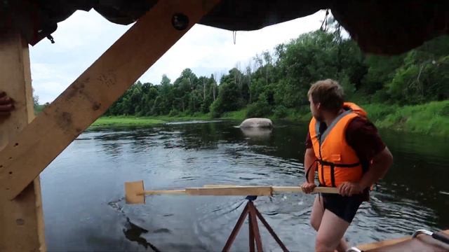 Анонс. Продолжение сплава на плоту после Нового Года. смотреть онлайн