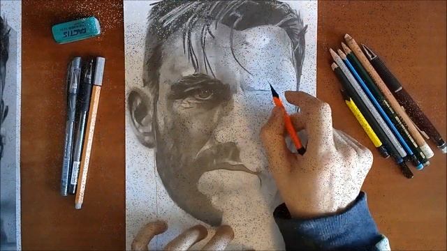 Крис Хемсворт / Chris Hemsworth as Tyler Rake (drawing timelapse)