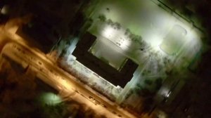 Мурманск. улица Чехова 11. Школа № 28, Спортивная площадка. Аэрофотовидеосъемка в Мурманске