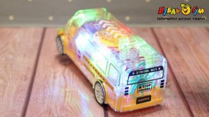 Автобус GEARWHEEL SCHOOL BUS с шестеренками световые звуковые эффекты