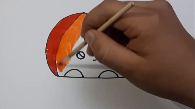 How to Draw Pizza for kids/Как нарисовать пиццу для детей/बच्चों के लिए पिज्जा कैसे बनाएं। смотреть онлайн