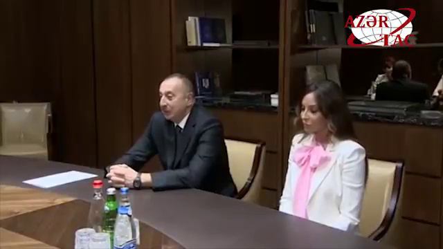 Президент Ильхам Алиев и первая леди Мехрибан Алиева встретились с вице-президентом Болгарии